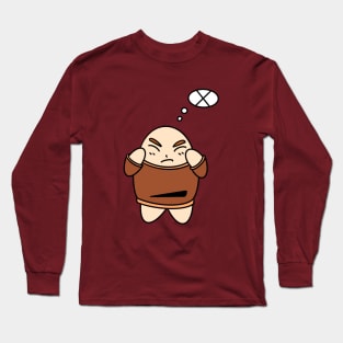 Stop thinking my friend - brown Long Sleeve T-Shirt